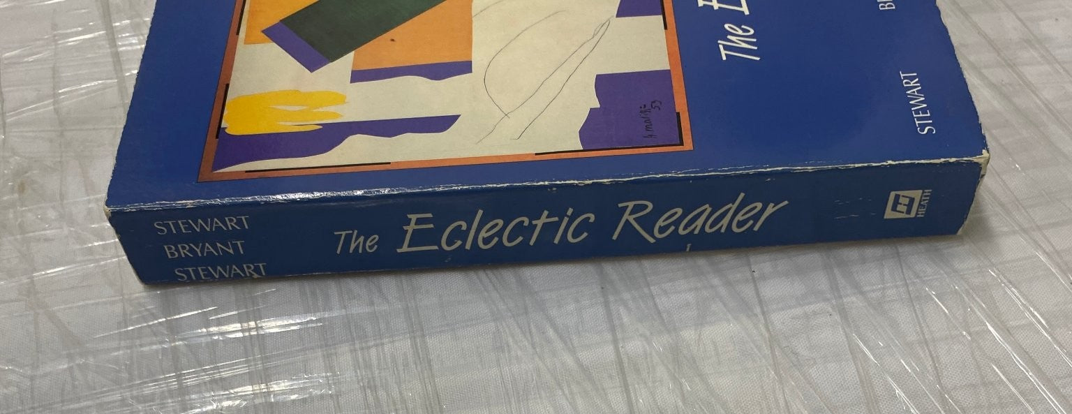 The Eclectic Reader Stewart Bryant 1988 Paperback D.C. Heath