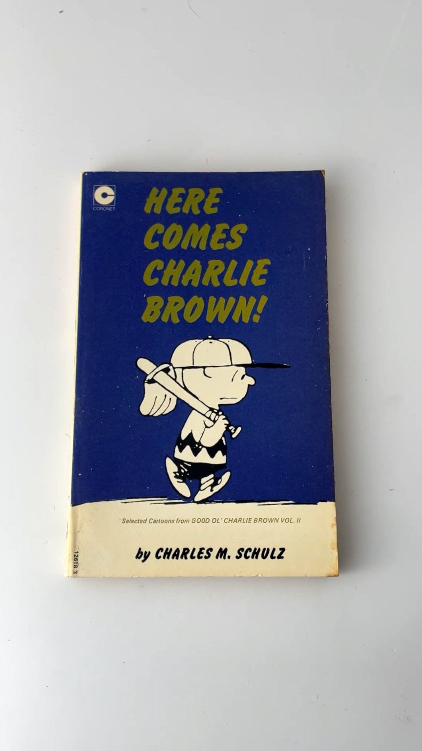 Here Comes Charlie Brown by Charles M. Schulz 1970 Coronet Edition