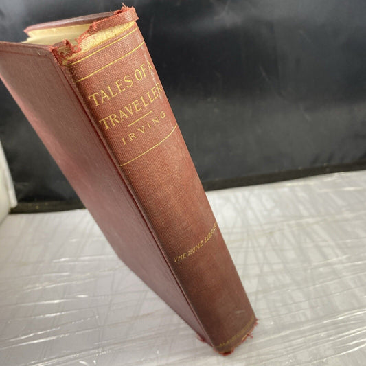 Tales of a Traveller by Washington Irving A. L. Burt Home Library Antique Novel