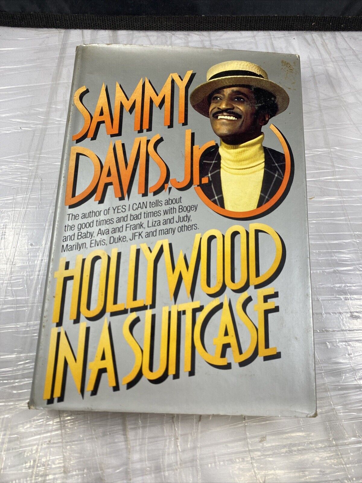 Hollywood in a Suitcase Sammy, Jr. Davis Vintage 80s First Edition 1st Print