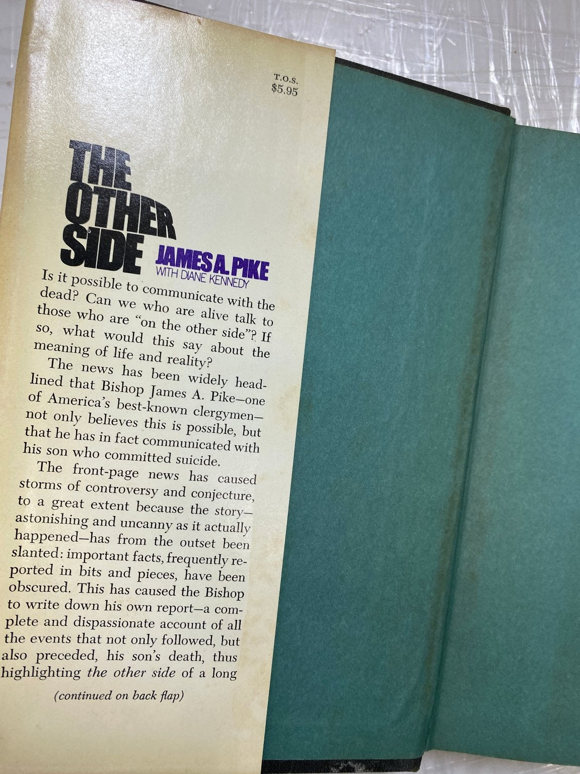 The Other Side James A. Pike 1968 First Edition Psychic Phenomena Doubleday