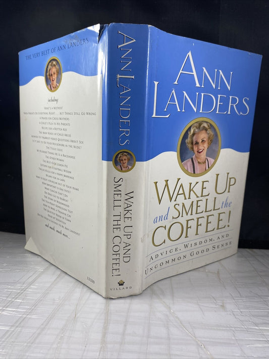 Wake Up and Smell the Coffee by Ann Landers 1996 Vintage Self Help Book