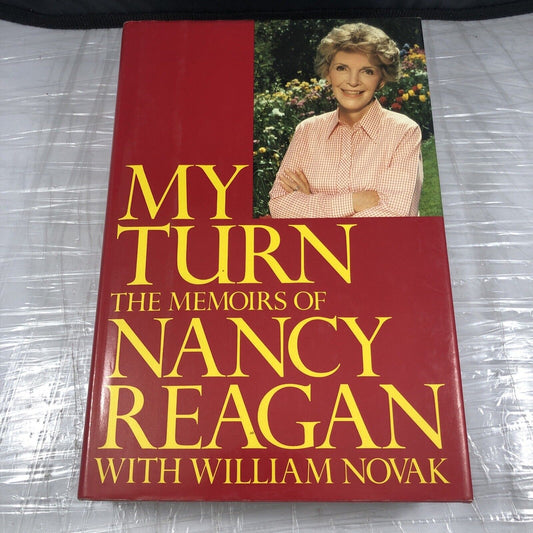 My Turn The Memoirs Of Nancy Reagan With William Novak '89 HC DJ 1st Ed LIKE NEW