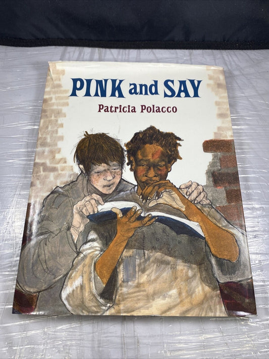 Pink and Say Hardcover By Patricia Polacco Beautiful Illustrations