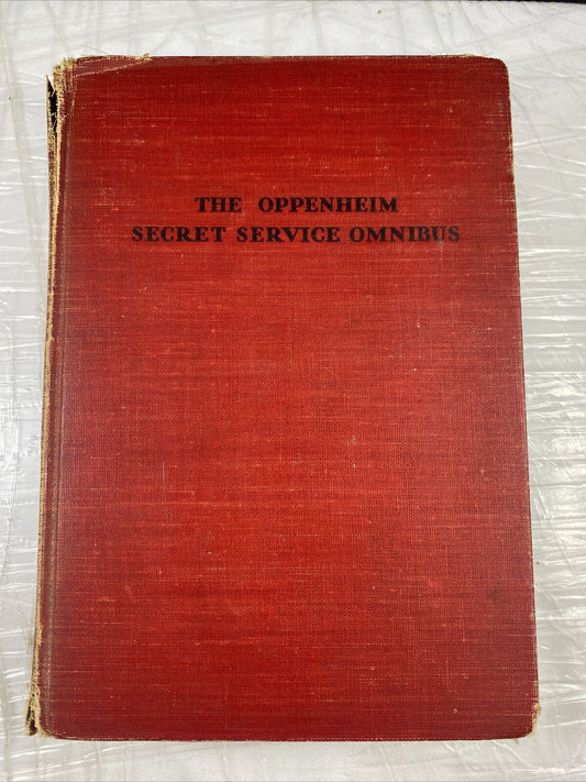 THE OPPENHEIM SECRET SERVICE OMNIBUS 1941 SPIES AND INTRIGUES * 3 BOOKS IN 1 *