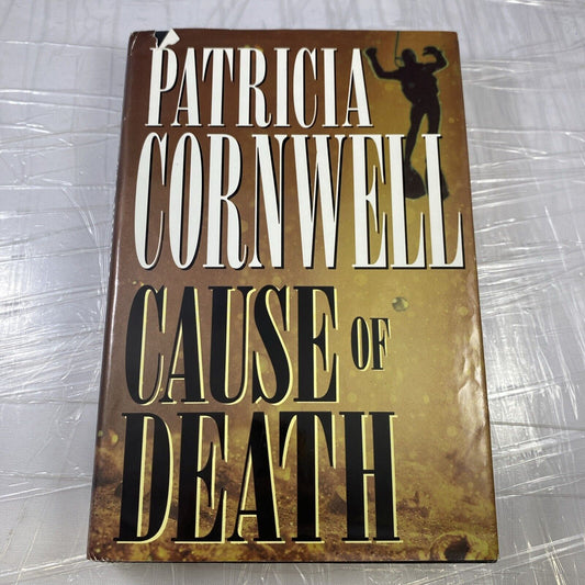 Patricia Cornwell Cause of Death Hardcover Book Club Edition Fiction Novel