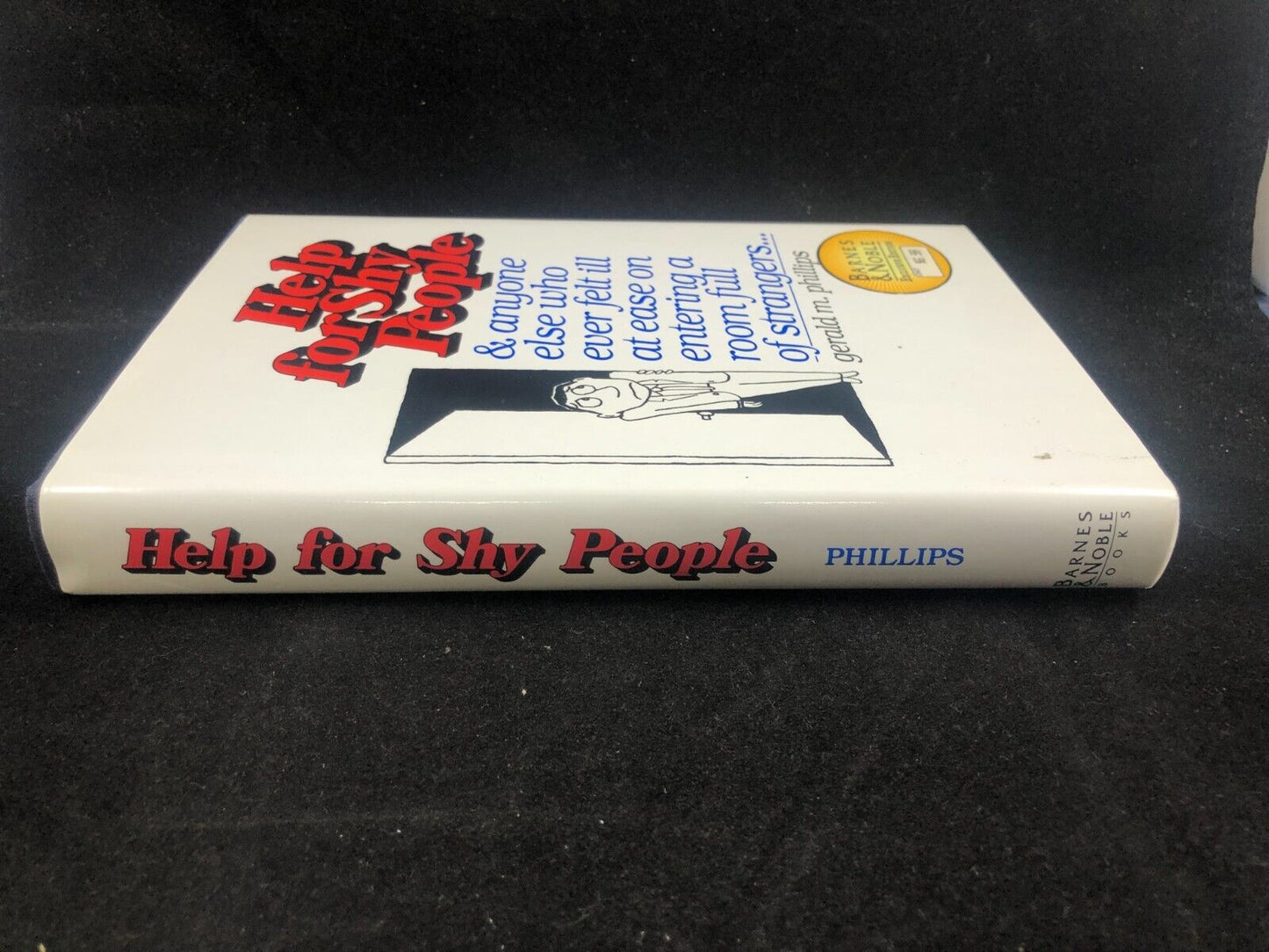 Self Help book. Help for Shy People. Gerald M. Phillips hardcover