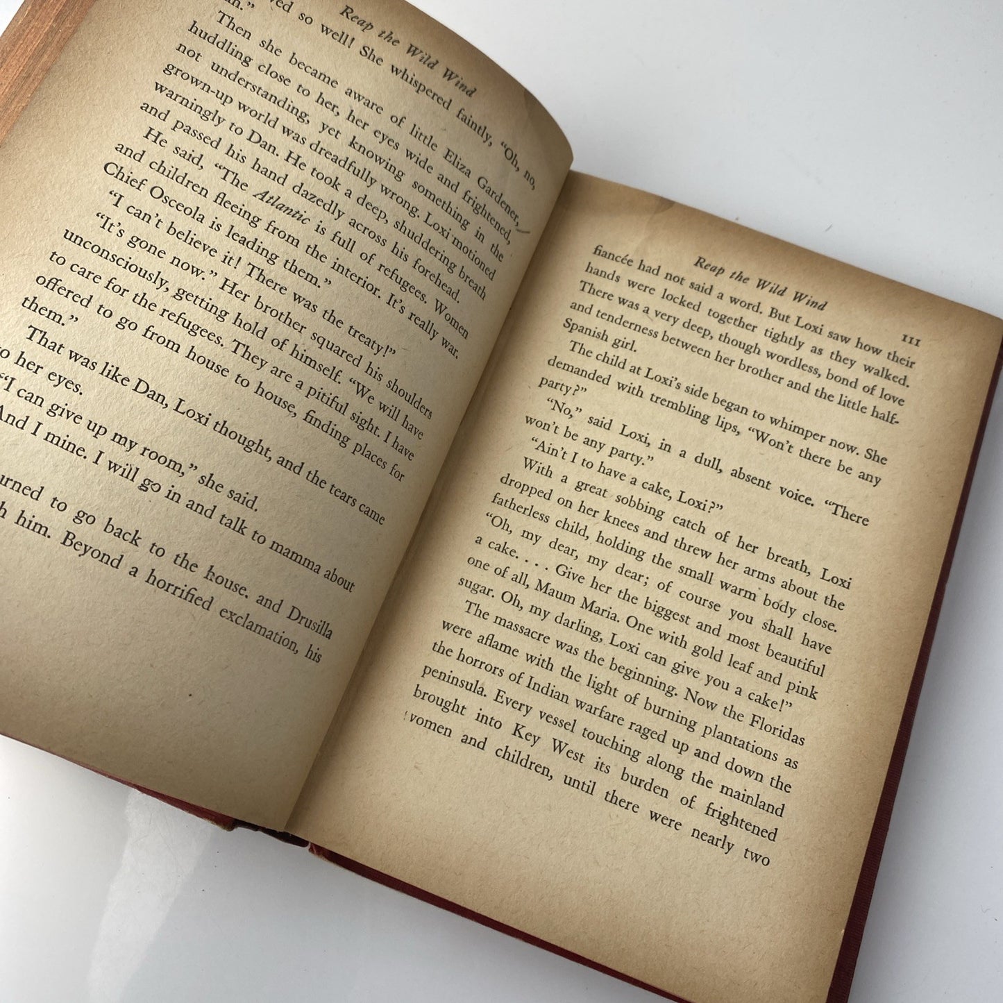 Vintage Novel 1940s Reap the Wild Wind 1943 Thelma Strabel Hardcover Vintage