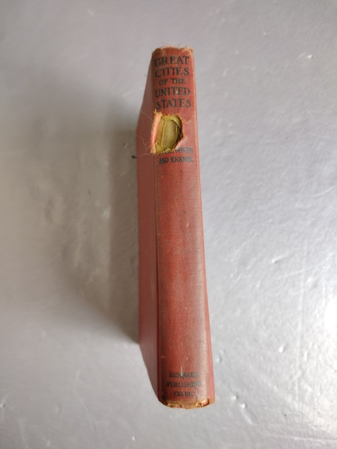 Great Cities of the United States Southworth Kramer 1922 Iroquois Publishing