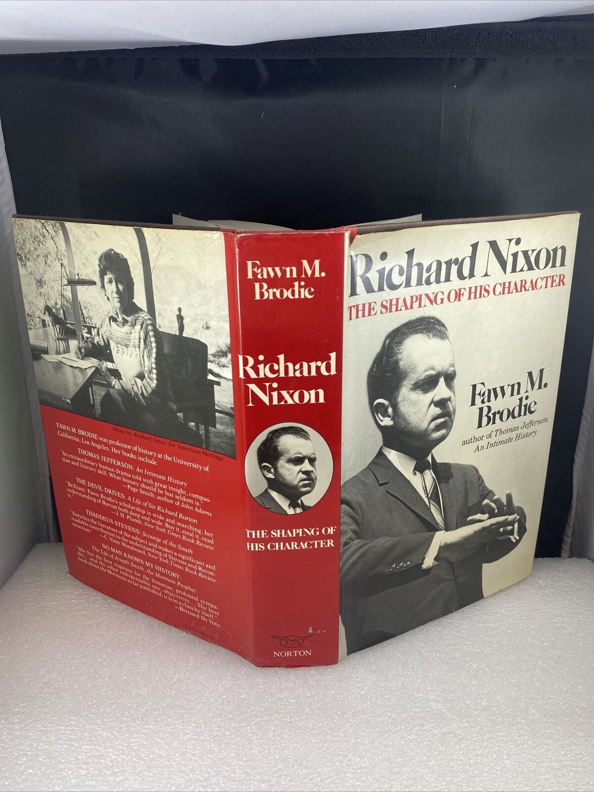 *First print* Richard Nixon The Shaping of His Character by Fawn M. Brodie 80s