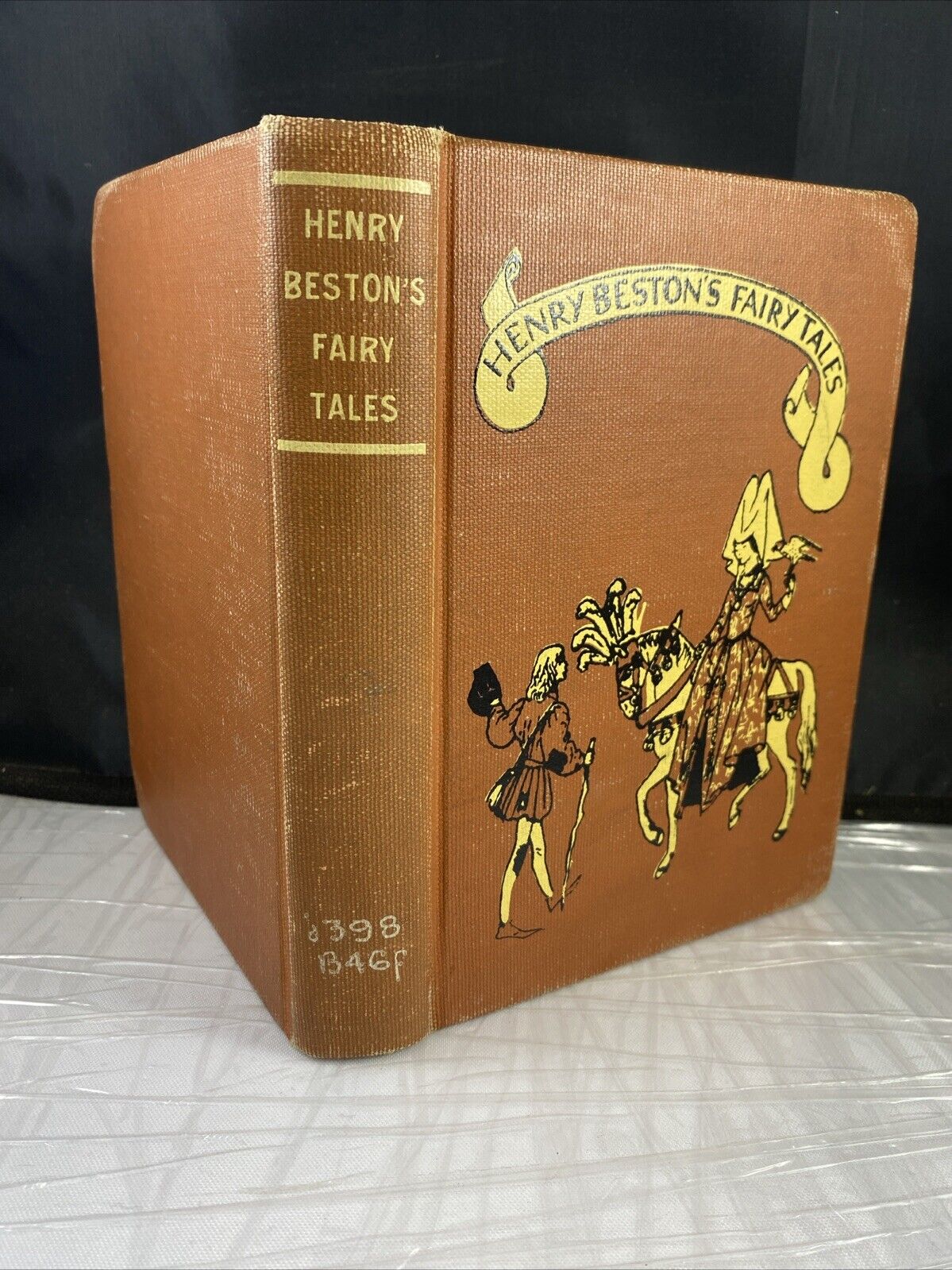 Vintage 1952 Henry Beston Fairy Tale 1st Edition Mt Vernon Ex Library Rebound