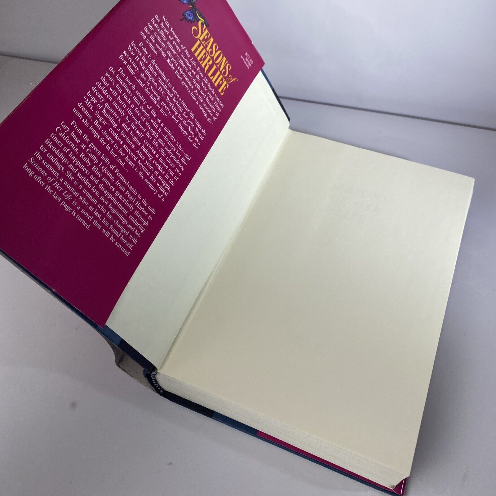 Seasons of Her Life - First Print Hardcover By Michaels, Fern Very Good