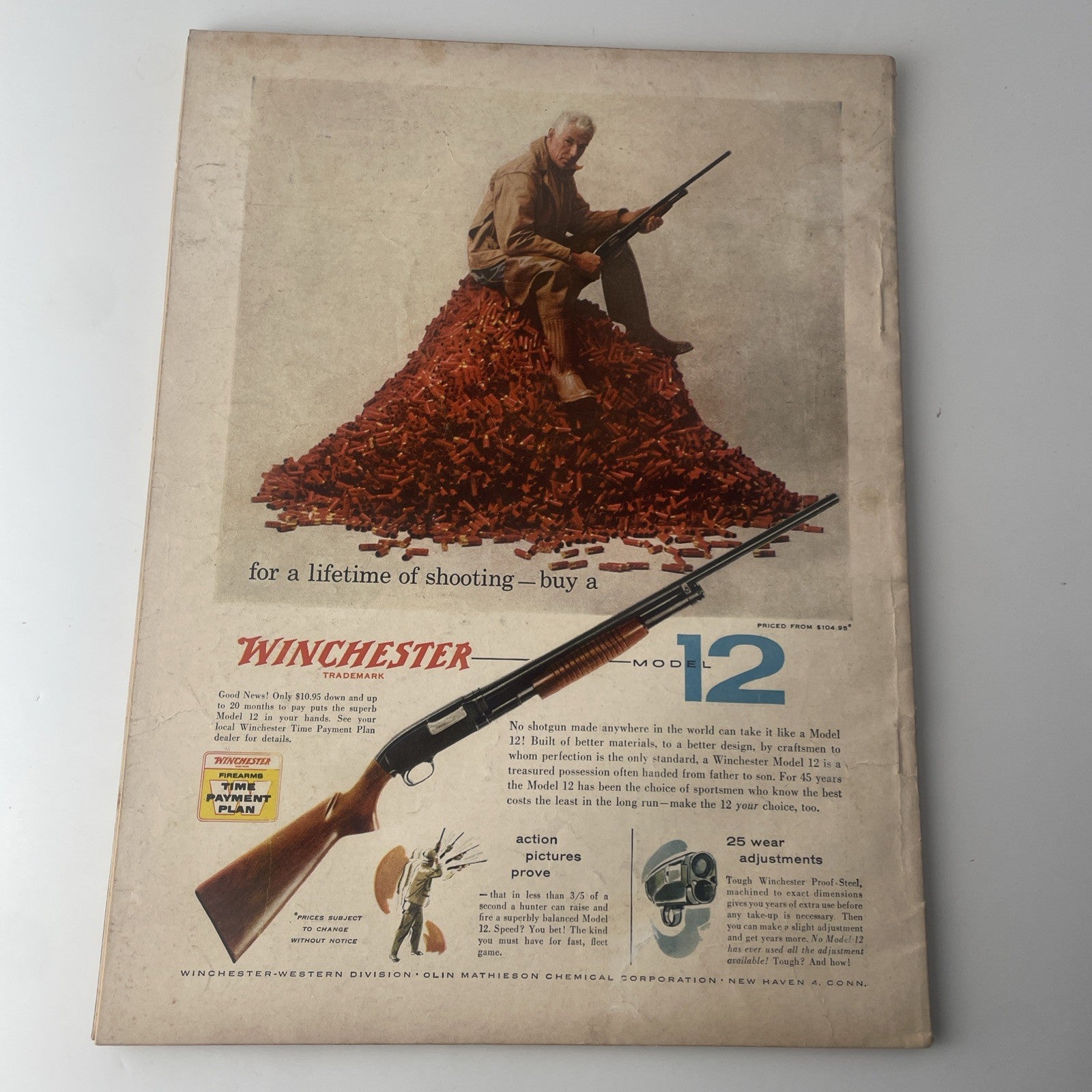 Argosy Magazine - September 1957 Vintage Mens Outdoor Firearm Gun Book