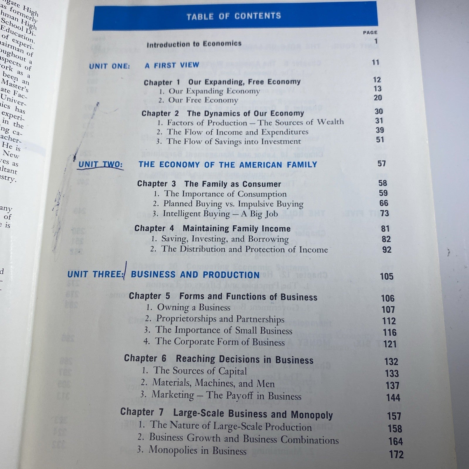 50s 60s Textbook OUR AMERICAN ECONOMY Lindholm and Driscoll Hardcover Book