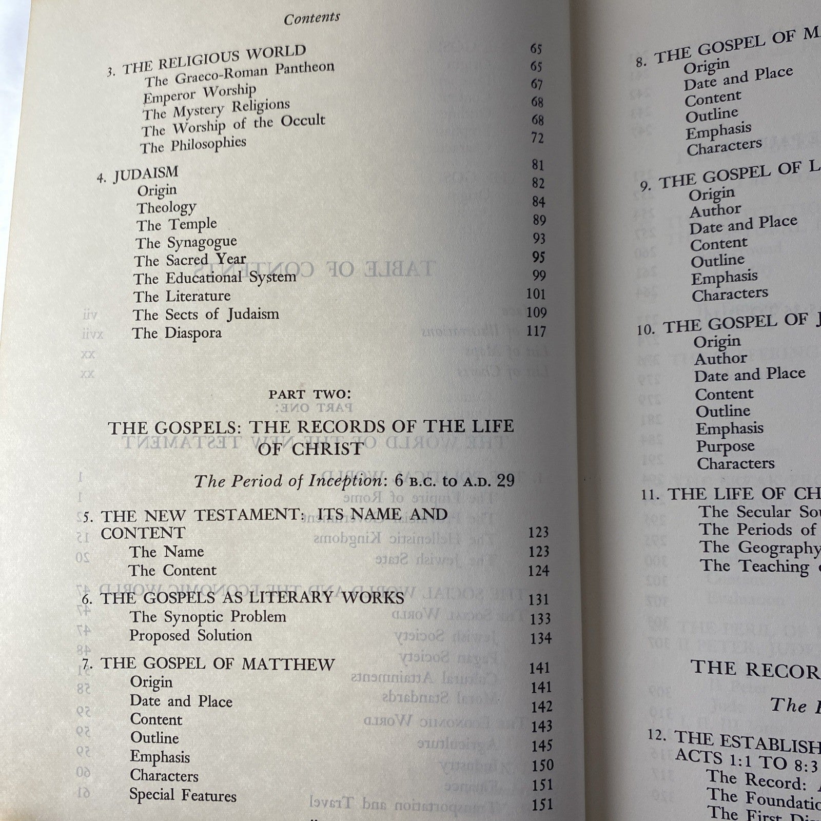 New Testament Survey Vintage 60s Christian Bible Study Book Merrill C Tenney