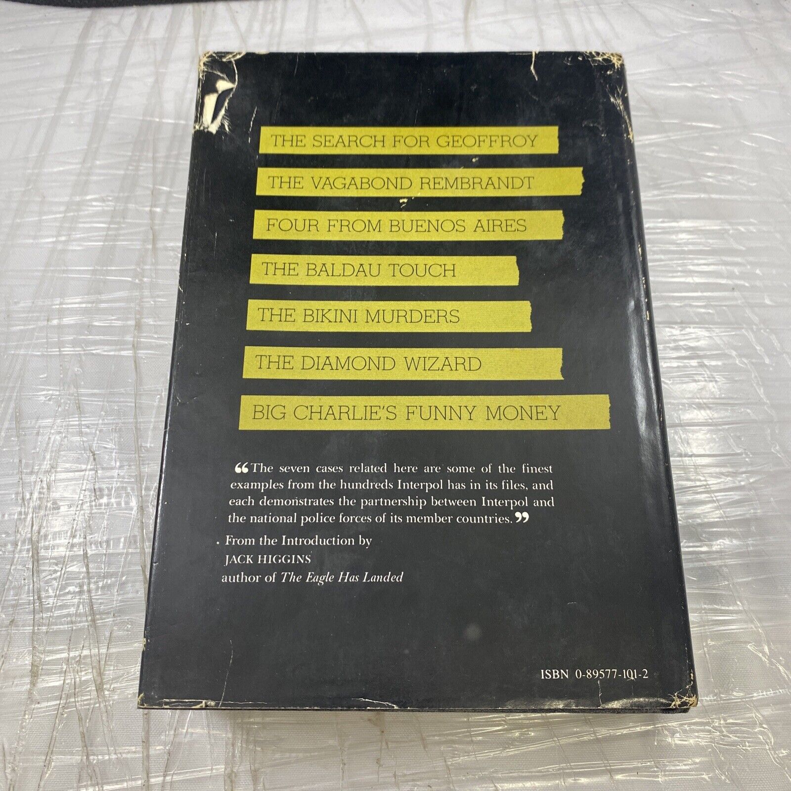 Great Cases of Interpol Hardcover Reader's Digest Editors Vintage History