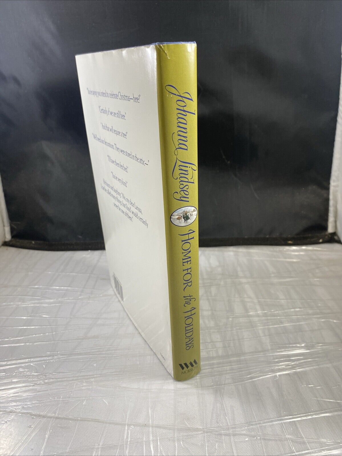 Home for the Holidays - 9780380978564, hardcover, Johanna Lindsey VG BCE