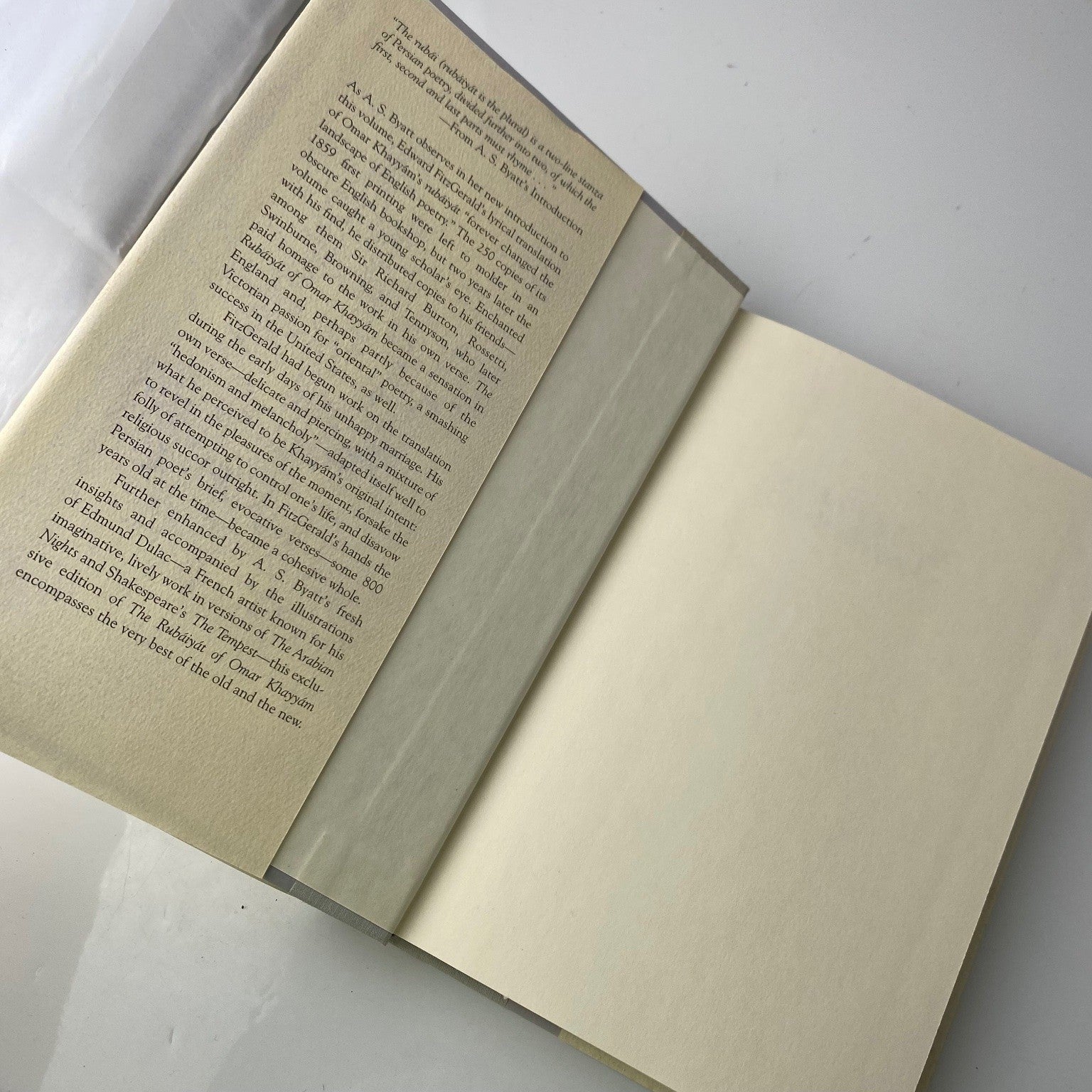 Rubáiyát of Omar Khayyám Edward Fitzgerald 1996 Book-of-the-Month Club