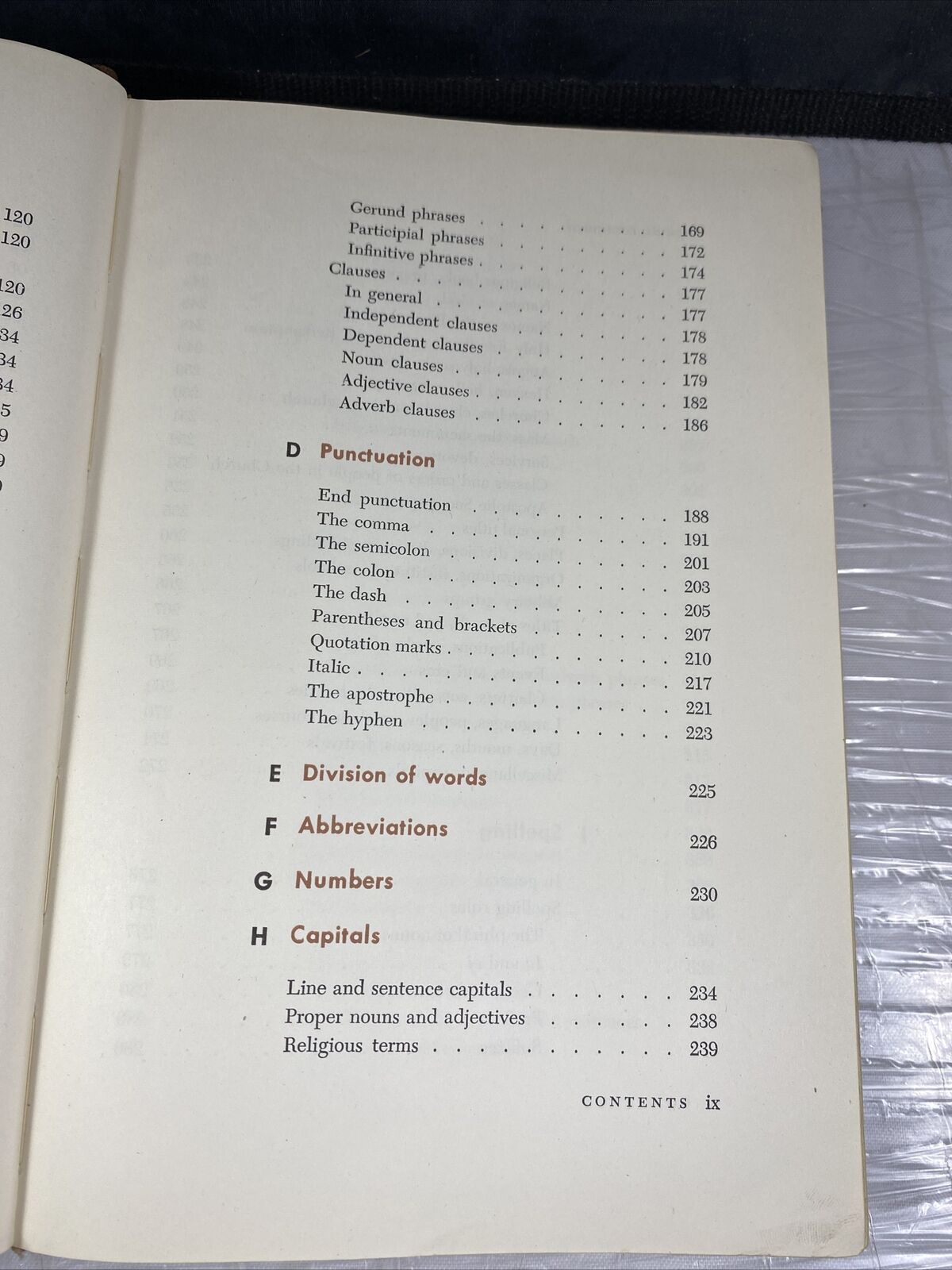 Writing Handbook - Michael Kammer (Hardcover) Vintage 50s English Textbook Clean
