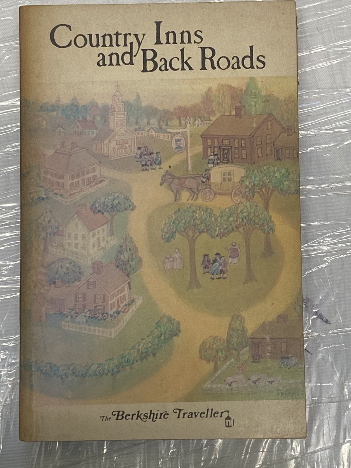Country Inns and Back Roads Norman T. Simpson 1975 Illustrated Travel Guide