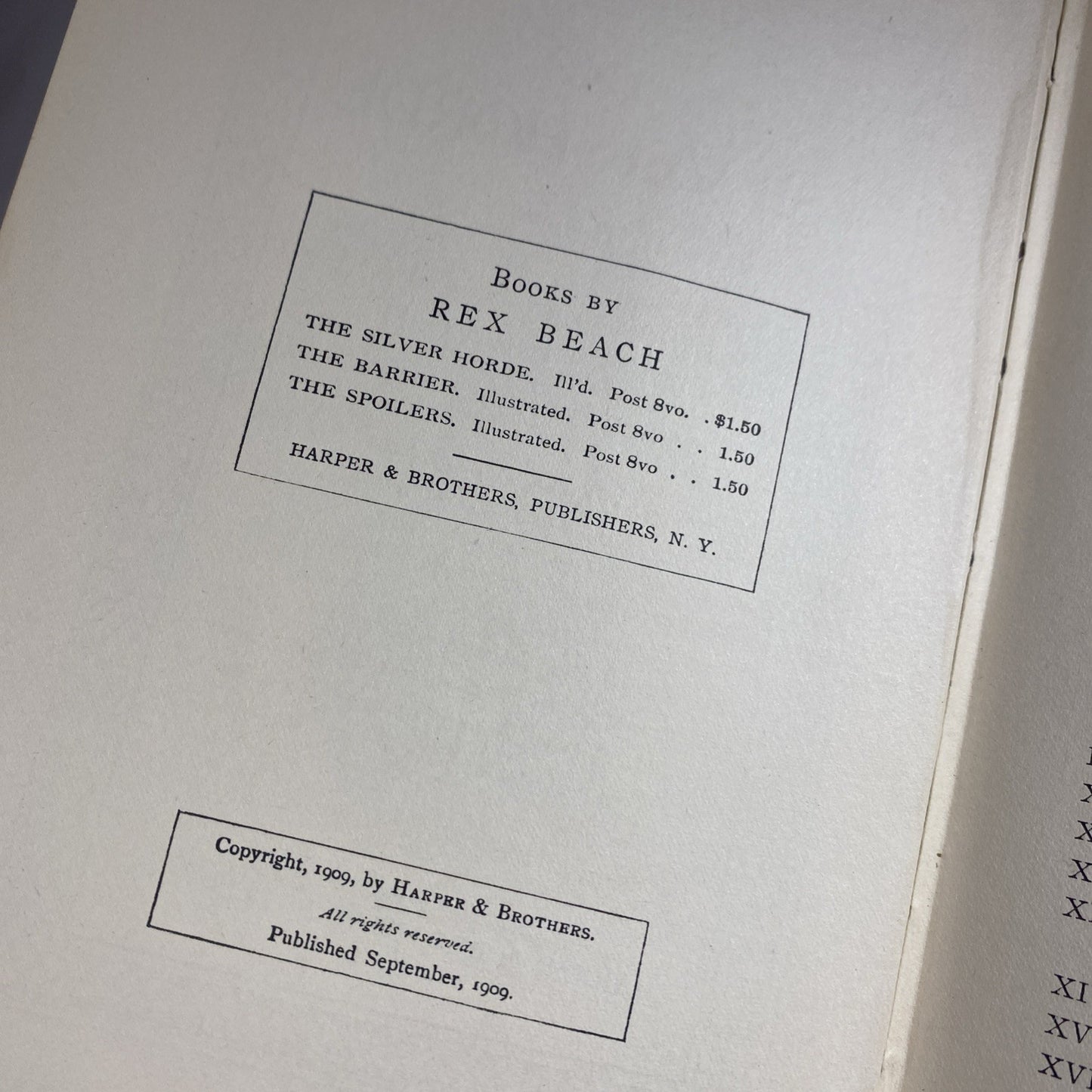 The Silver Horde by Rex Beach 1909 First Edition Illustrated  by Harvey T. Dunn