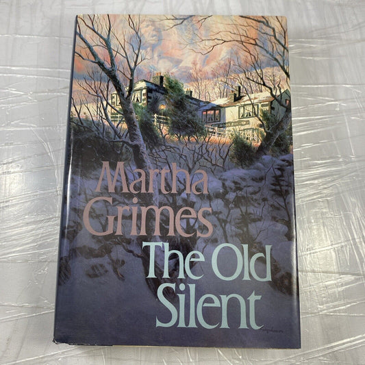 The Old Silent by Martha Grimes (1989) Hardcover/ Dust Jacket. VG BCE