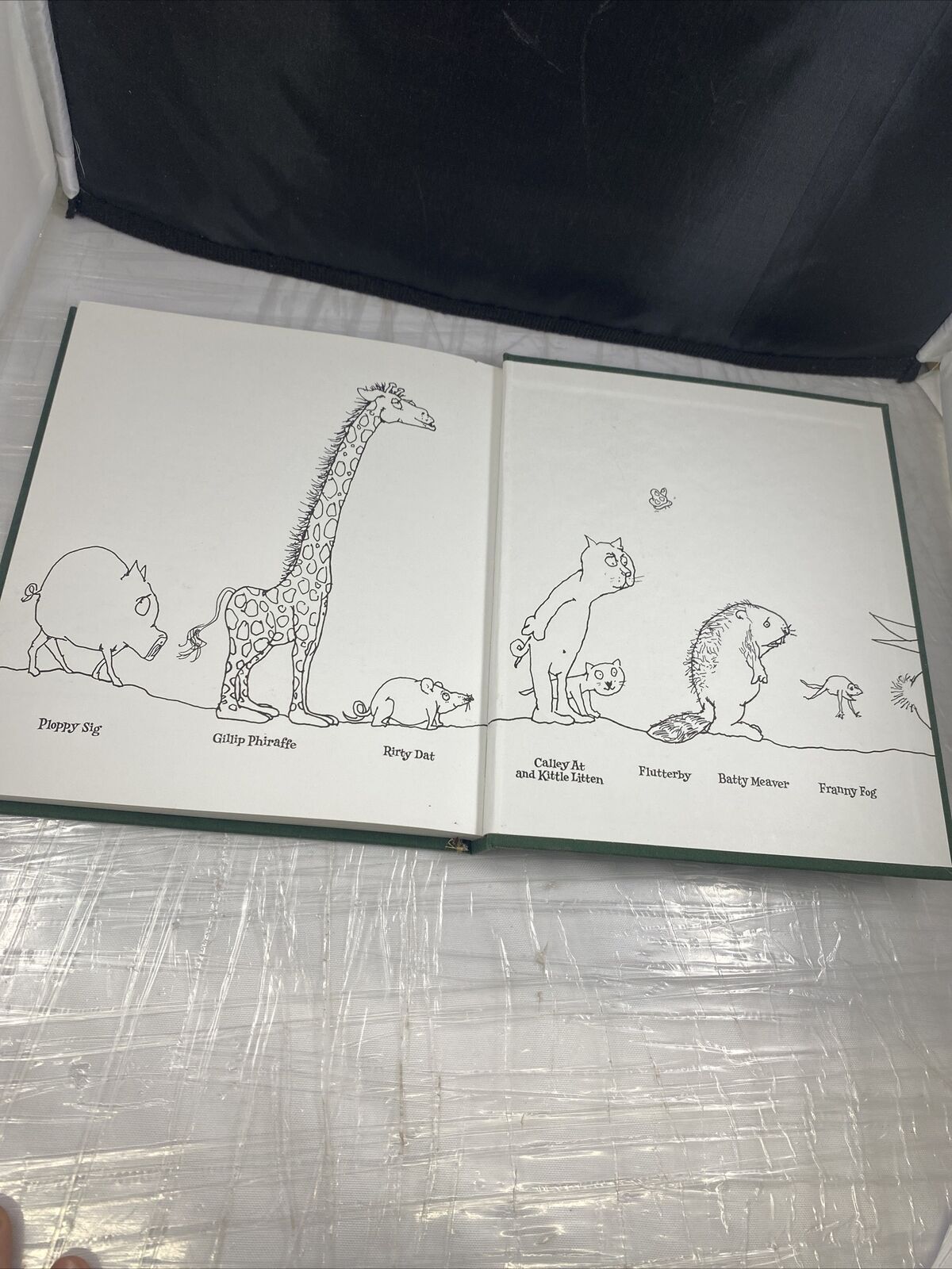 Runny Babbit Shel Silverstein Book Vintage Poem Drawing Picture Bunny Rabbit