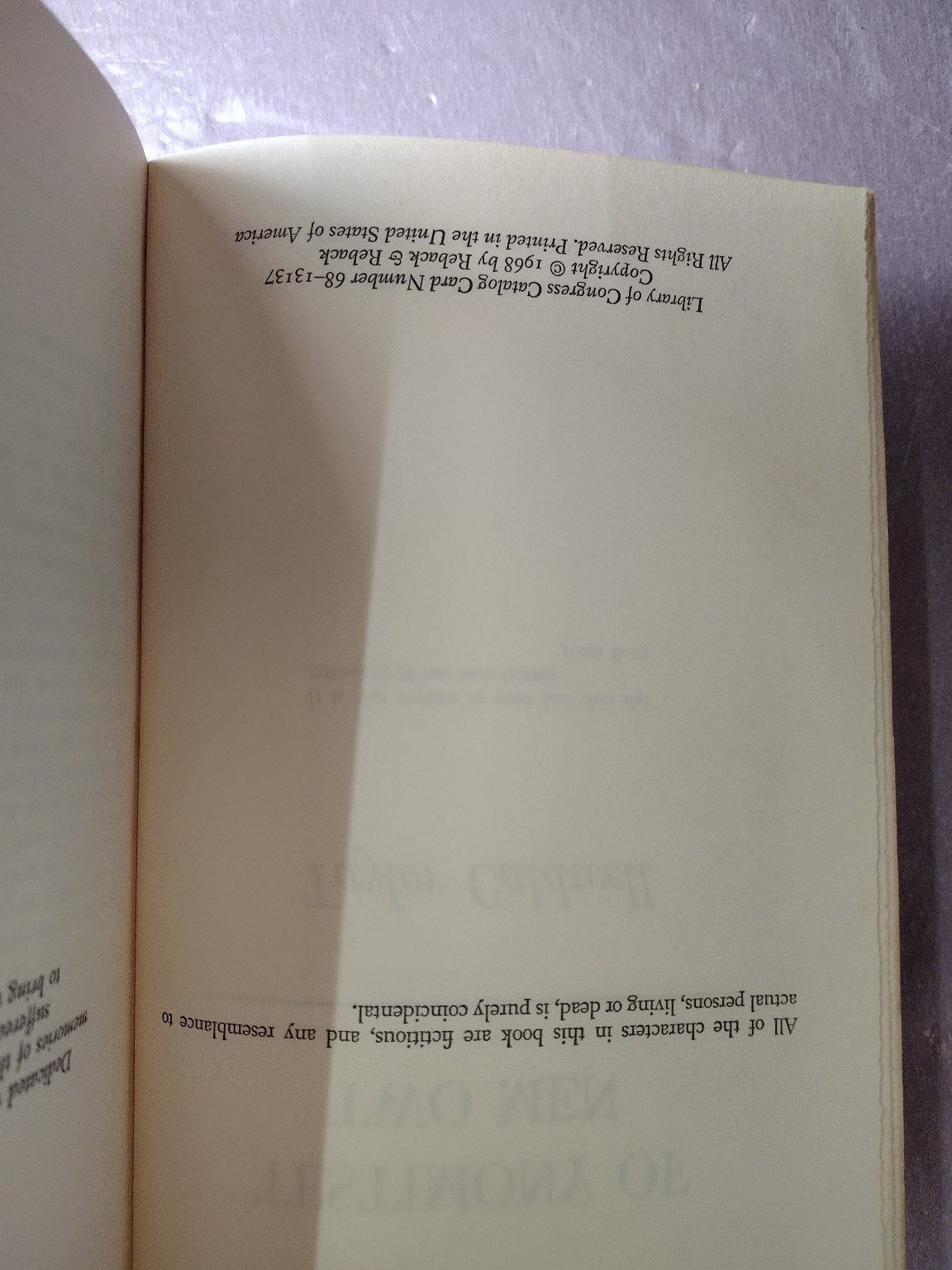 Testimony of Two Men Taylor Caldwell 1968 Hardcover Novel Doubleday