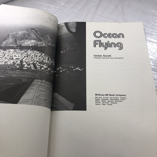Ocean Flying : A Pilot's Guide by  Louise Sacchi~HC 1979 Vintage Textbook