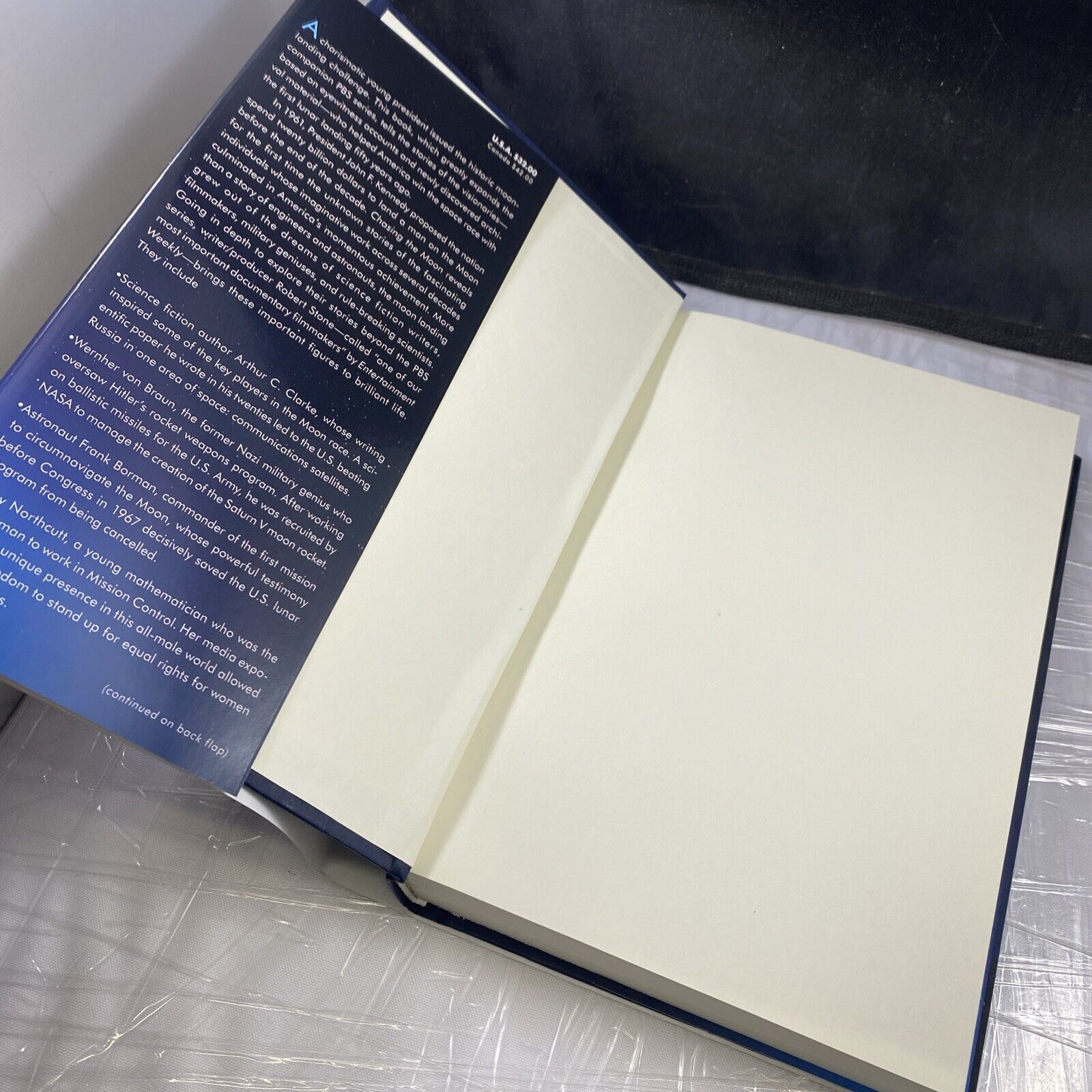 CHASING THE MOON: THE PEOPLE, THE POLITICS, AND THE By Robert Stone 1st Print!