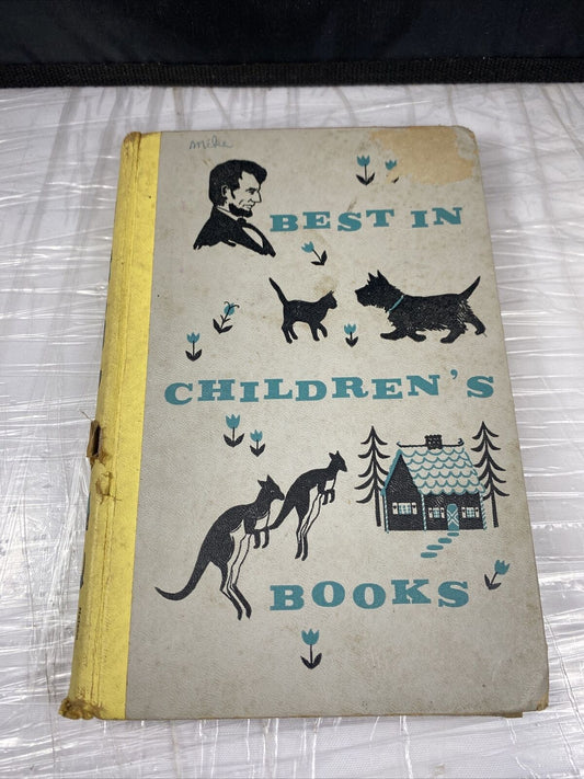 Best In Children's Books by Nelson Doubleday (1957) Vintage Illustrated Kids