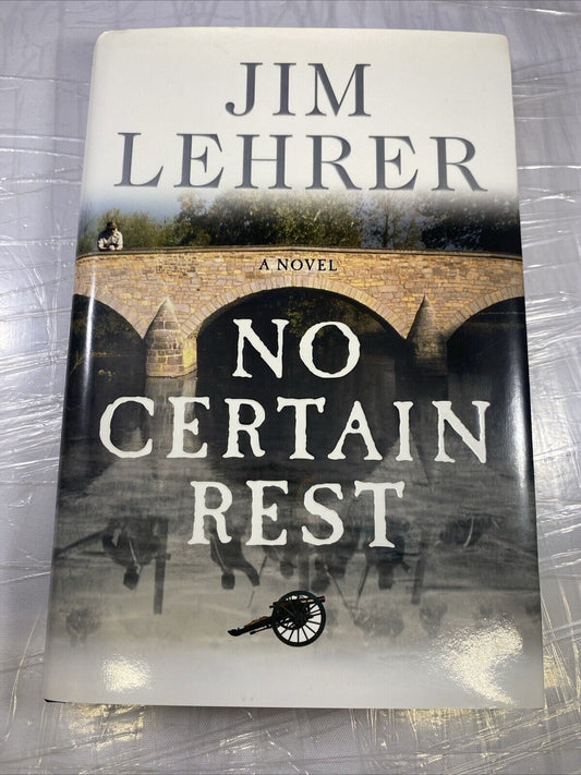 No Certain Rest : A Novel by Jim Lehrer (2002, Hardcover) VERY GOOD FIRST ED