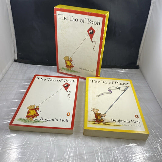 The Tao of Pooh and The Te of Piglet Benjamin Hoff, Box Set Slipcase Philosophy