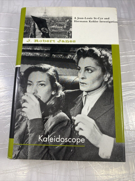 Kaleidoscope Hardcover J. Robert Janes FIRST PRINT WW2 Mystery Investigation
