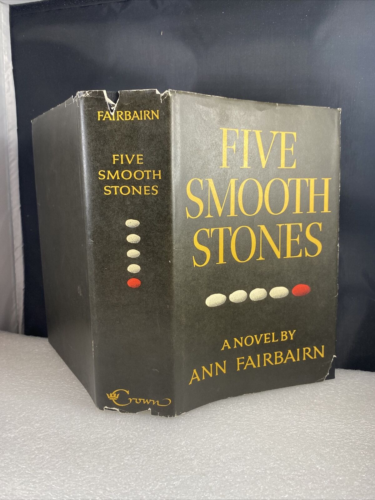 Five Smooth Stones by Ann Fairbairn HBDJ BCE Vintage 60s Historical Fiction