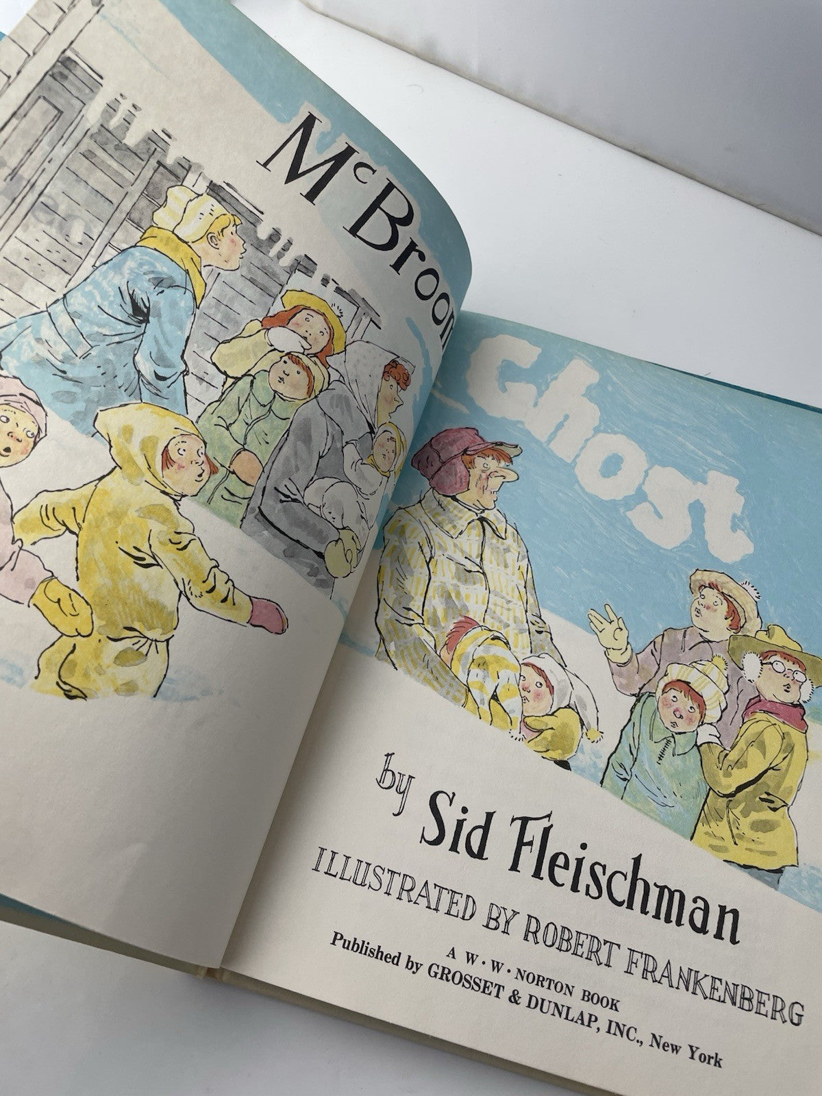 1971 McBroom's Ghost by Sid Fleischman (Hardcover)