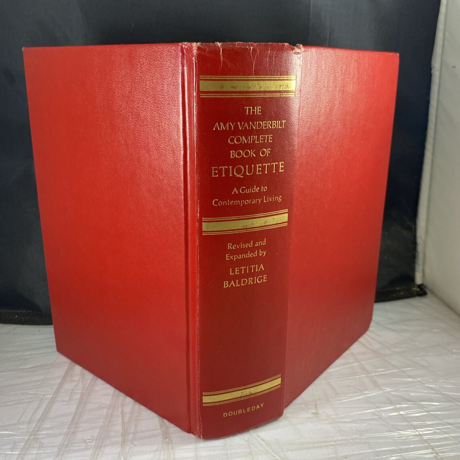 The Amy Vanderbilt Complete Book of Etiquette Vintage 1978 Hardcover