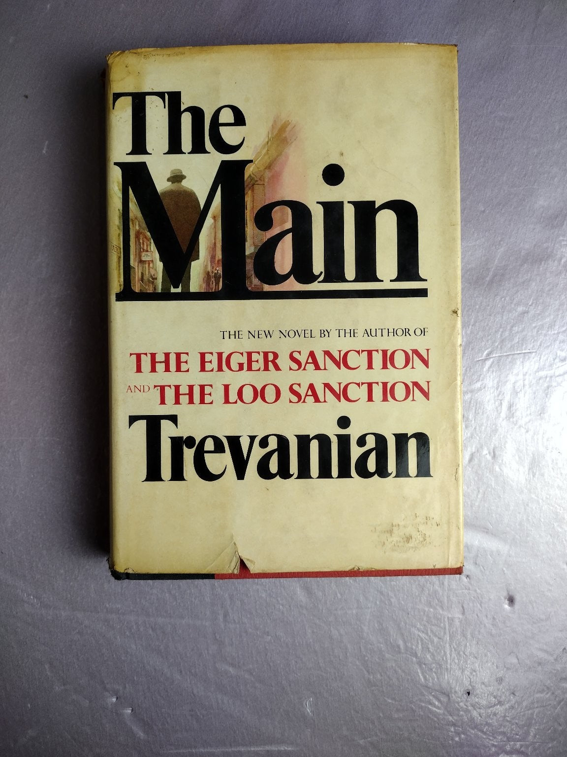 The Main Trevanian 1976 Thriller Suspense Novel Harcourt Brace Jovanovich