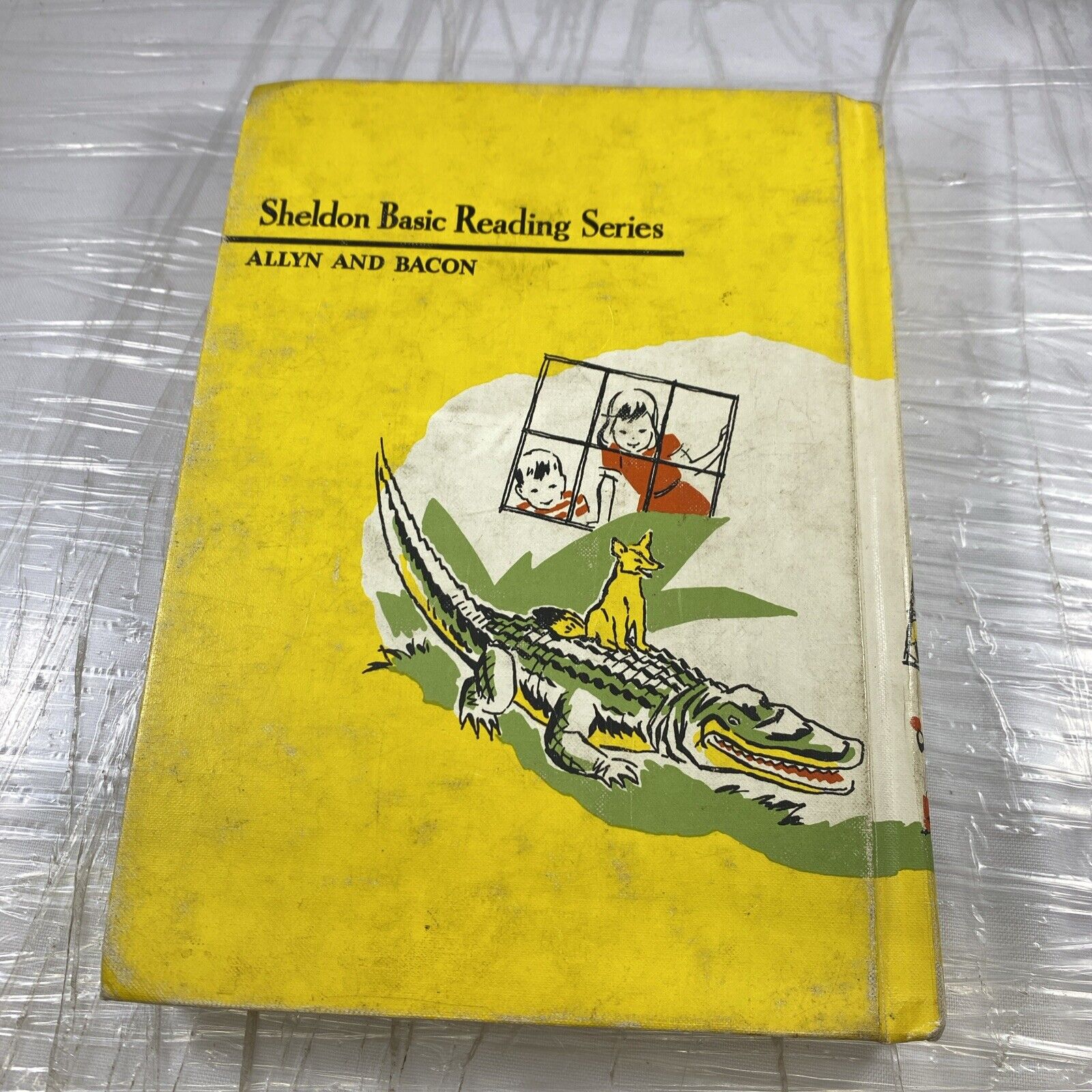 Magic Windows Sheldon Basic Reading Allyn & Bacon 1957 HC Vintage 50s Worn Old