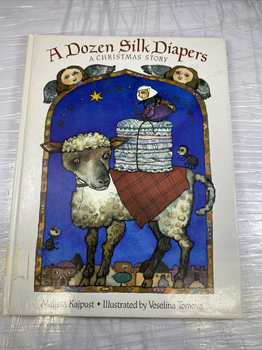 A Dozen Silk Diapers Vintage Illustrated Children’s Book Ex Library See Pictures