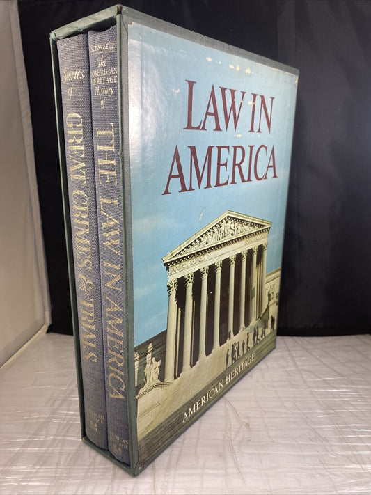 VTG American Heritage History of the Law in America / Great Crimes & Trials HC