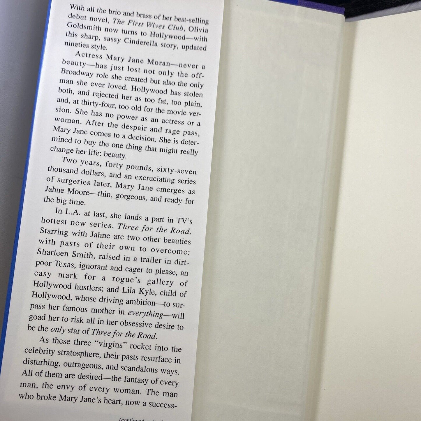 Flavor Of The Month by Olivia Goldsmith 1993 Hardcover 1stEdition Poseidon Press