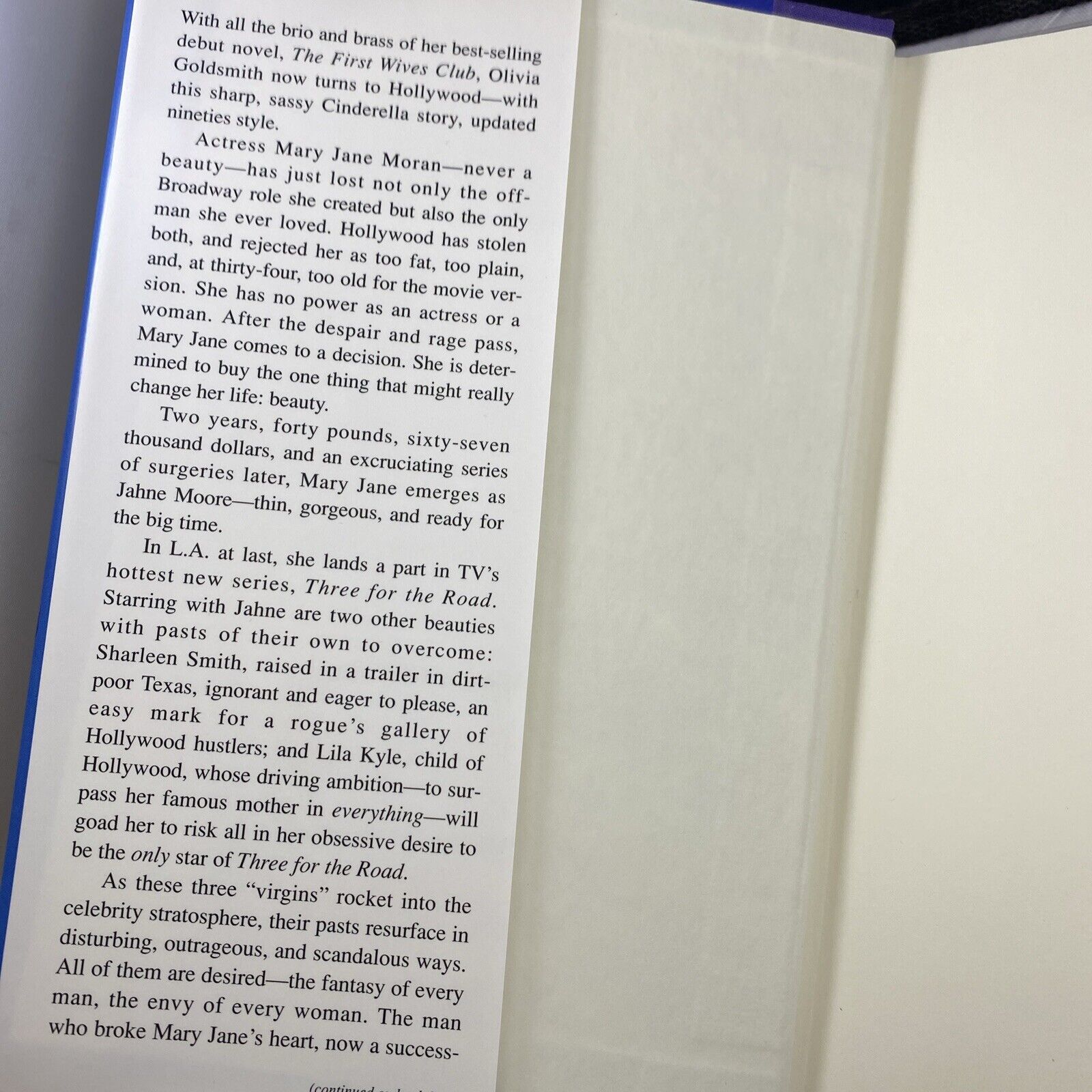 Flavor Of The Month by Olivia Goldsmith 1993 Hardcover 1stEdition Poseidon Press
