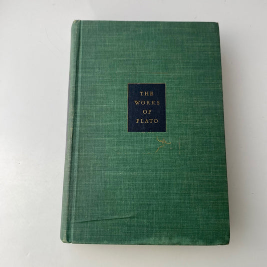 The Works of Plato Edwin Modern Library 1928 Hardcover Philosophy