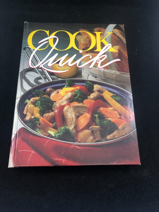 Southern Living COOK QUICK 1986 Hardcover Cookbook Recipes