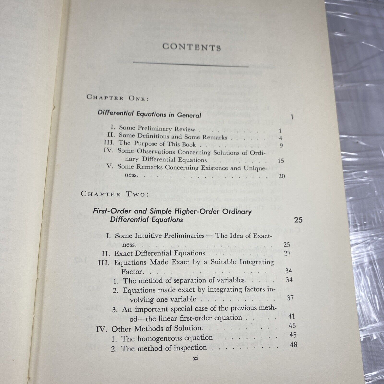 Applied Differential Equations by Murray R. Spiegel Vintage College Book 60s