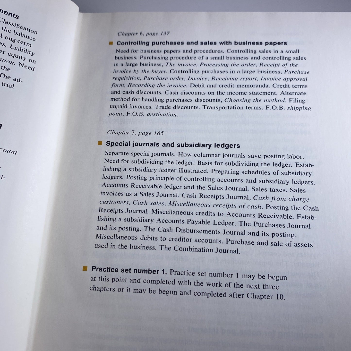 Fundamental Accounting Principles Fifth Edition First Printing Pyle & White
