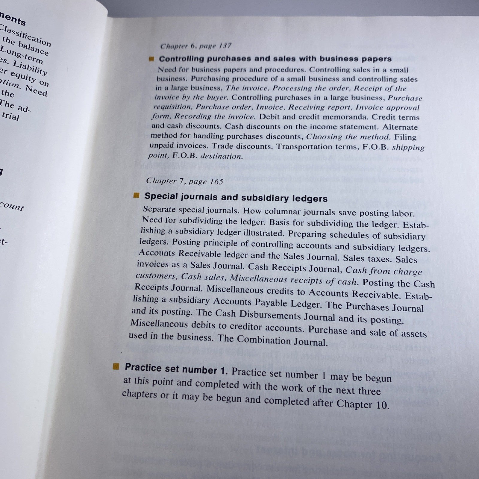 Fundamental Accounting Principles Fifth Edition First Printing Pyle & White