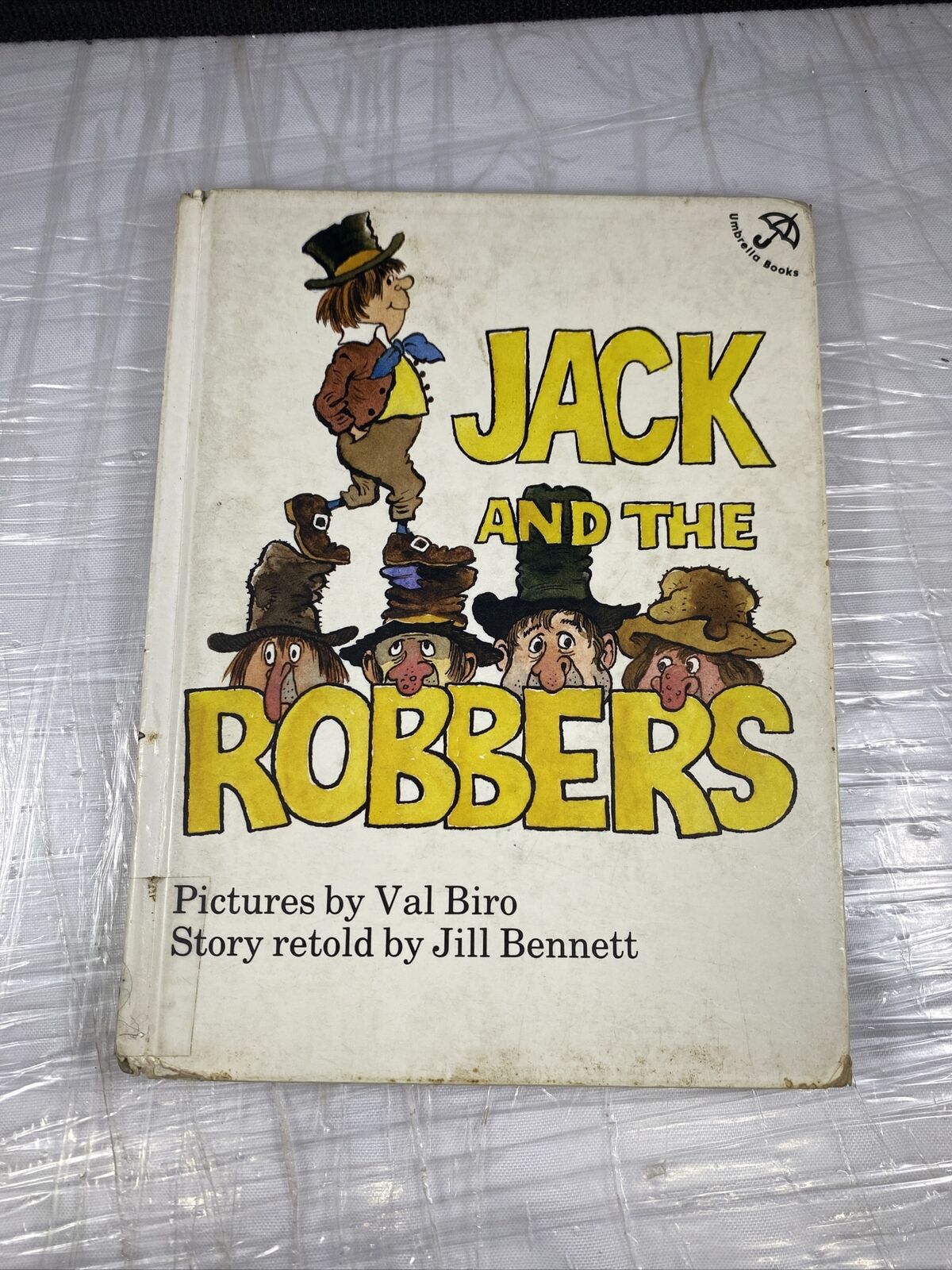 Jack and the Robbers By Jill Bennett, Val Biro. Rare Vintage Kids Book
