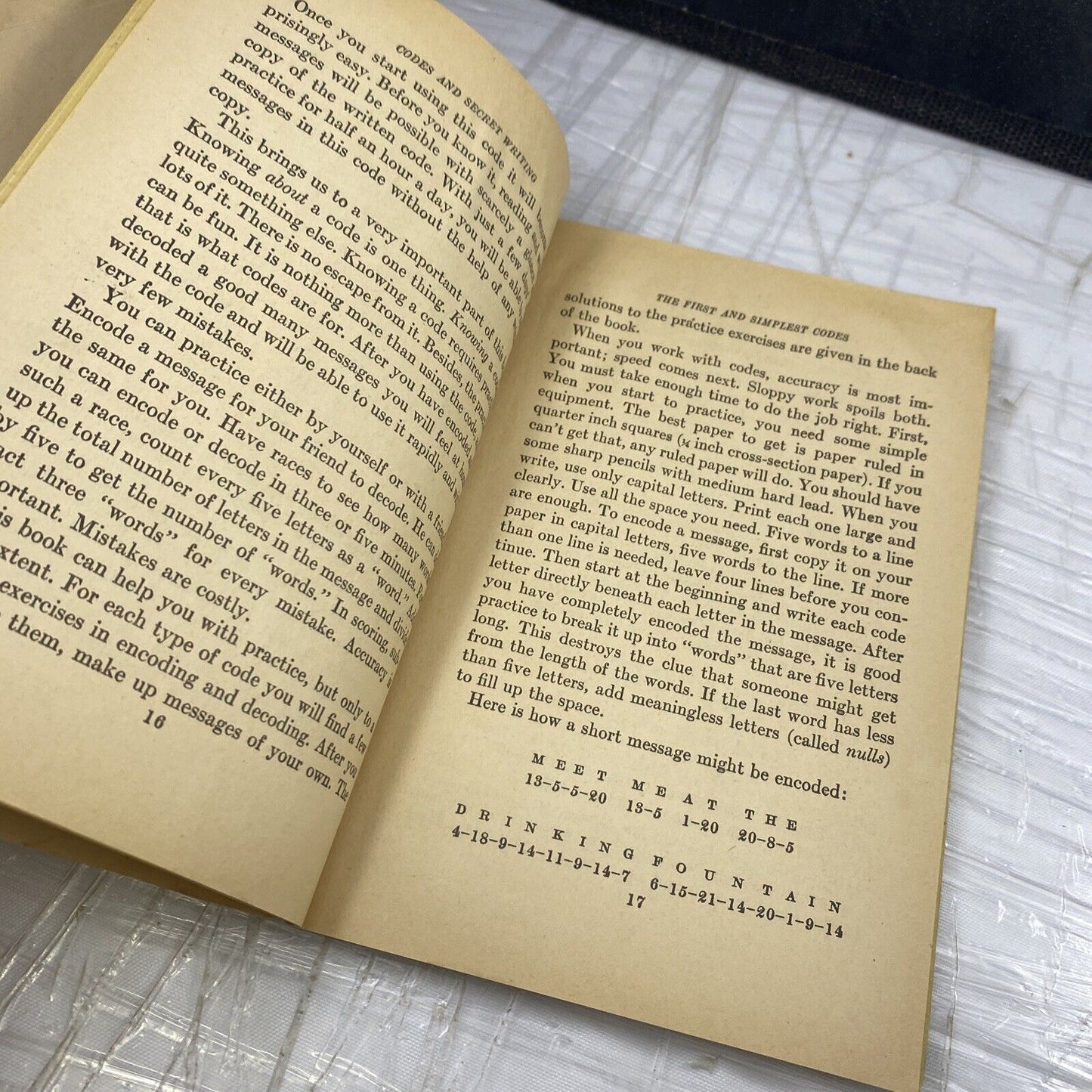 Codes & Secret Writing 1966 Vintage Scholastic Book Services Herbert S. Zim